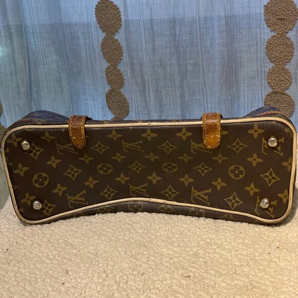 Vintage Leather 1970's Louis ? Monogram Doctors Bag Satchel Bag Handbag... Real? - Picture 8 of 9